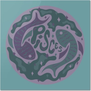 Pisces Posters and Art